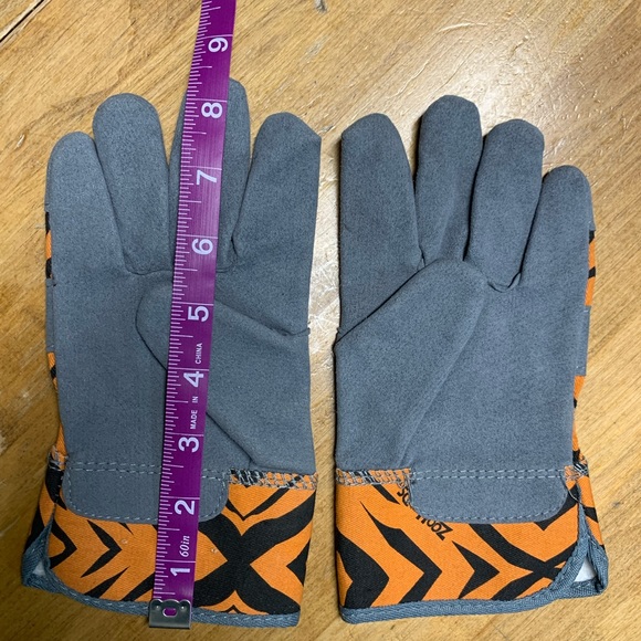 ZooHands Synthetic Leather General Purpose Garden Gloves, size: Youth Medium - Picture 3 of 6